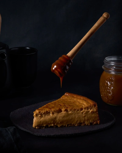 Tarta de Queso y Dulce de Leche