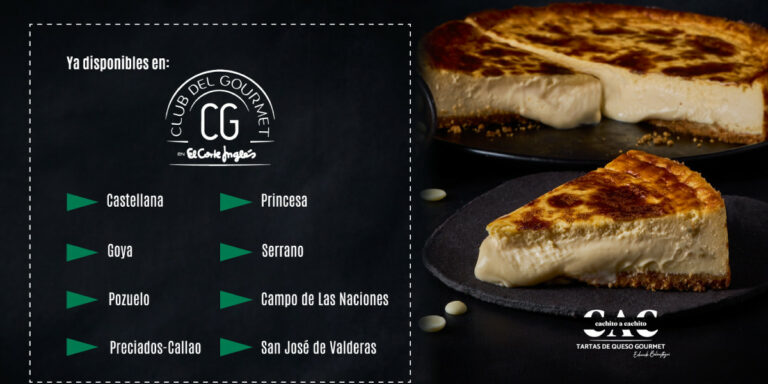 Tarta de Queso Gourmet en El Corte Inglés