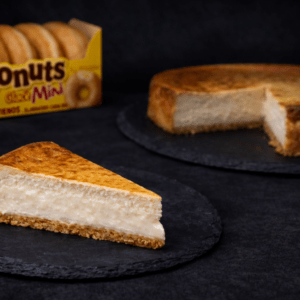 Tarte de Queijo sabor Donuts