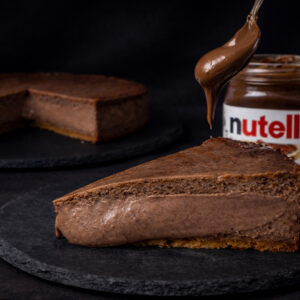 Tarta de Queso de Nutella