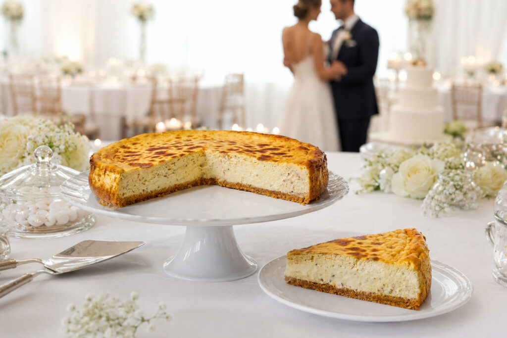 Tartas de queso artesanales de Cachito a Cachito preparadas para una boda