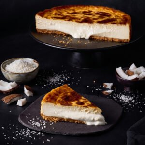 Tarta de Queso con Coco